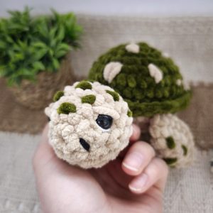 Gehäkelte Gefleckte Schildkröte