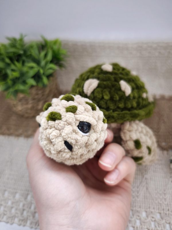 Gehäkelte Gefleckte Schildkröte