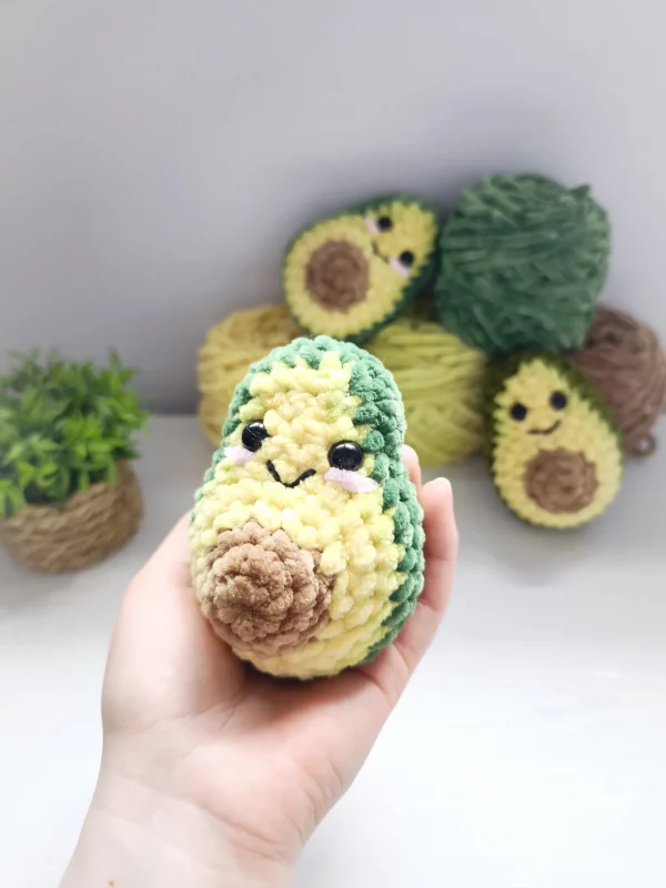 Avocado Crochet Pattern – Bild 5