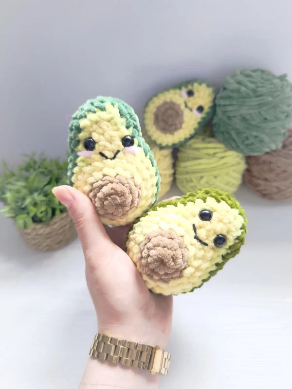 Avocado Crochet Pattern – Bild 4