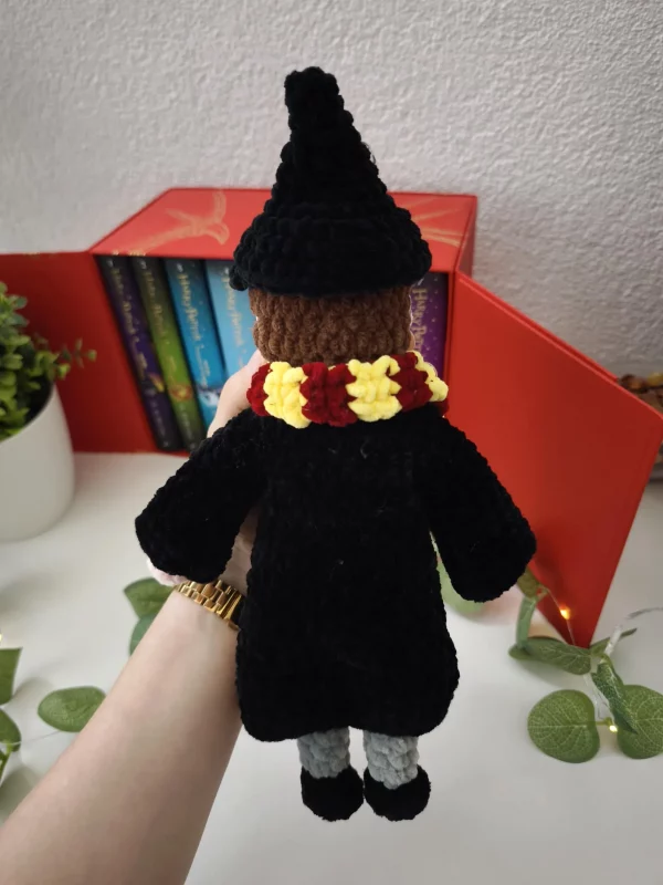 Gehäkeltes Amigurumi-Trio von Zauberern – Bild 5