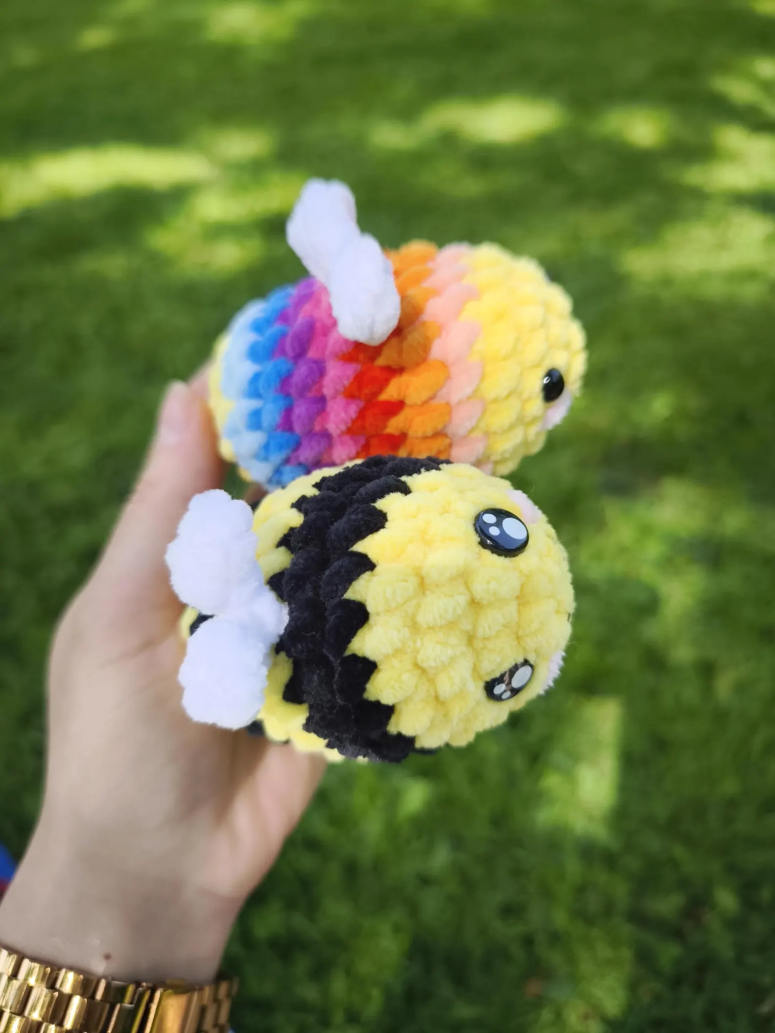 No-Sew Mini Bee Crochet Pattern – Bild 3