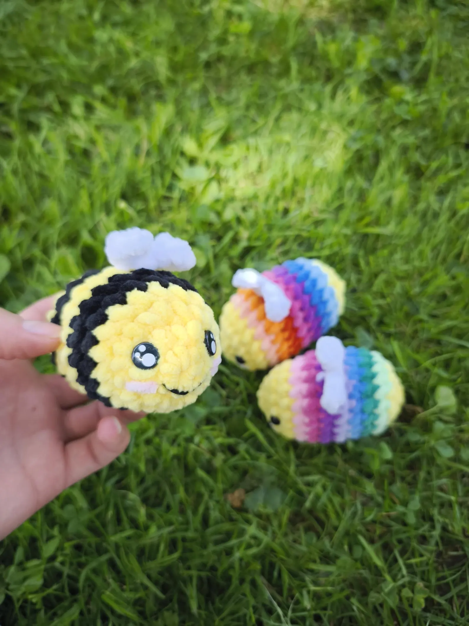 No-Sew Mini Bee Crochet Pattern – Bild 5