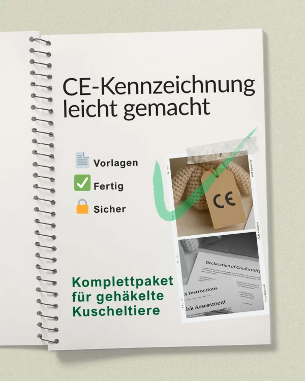 CE-Kennzeichnung für gehäkelte Kuscheltiere – Bild 2