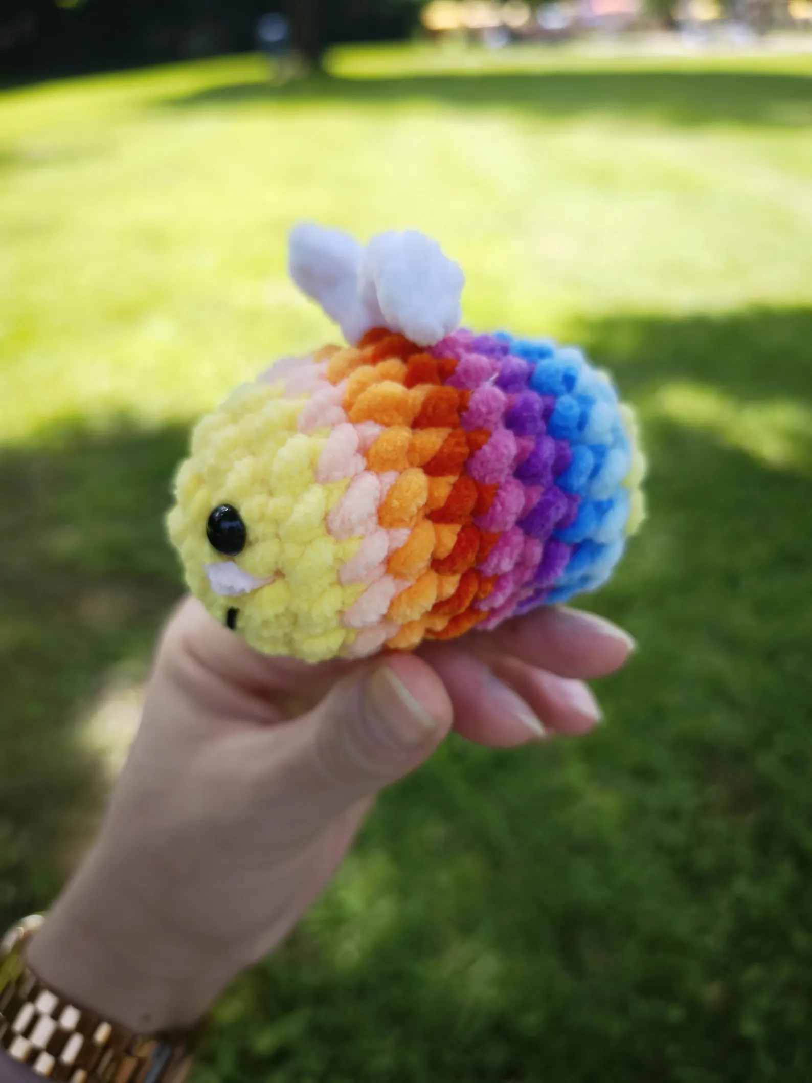 No-Sew Mini Bee Crochet Pattern – Bild 4