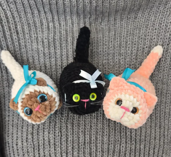 Gehäkelte Katze – Bild 3