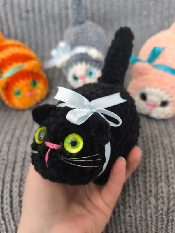 Gehäkelte Katze – Bild 6