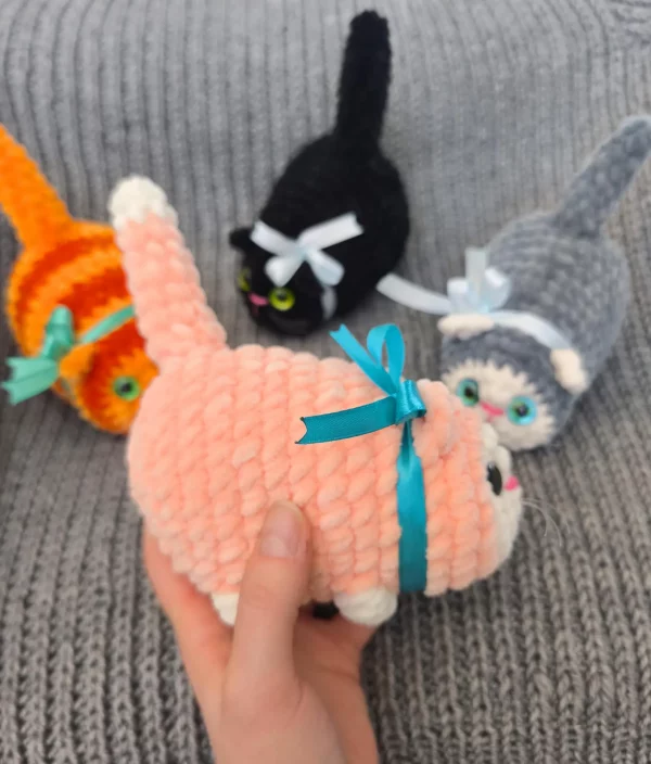 Gehäkelte Katze – Bild 4