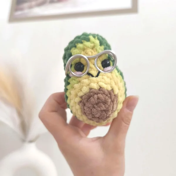 Avocado gehäkelt