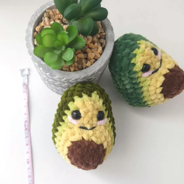 Avocado gehäkelt – Bild 5
