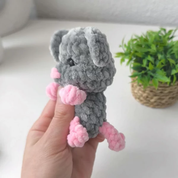 Maus gehäkelt – Bild 4