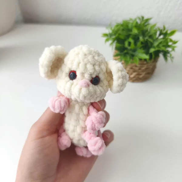 Maus gehäkelt – Bild 5