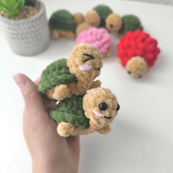 Gehäkelte Schildkröte – Bild 9
